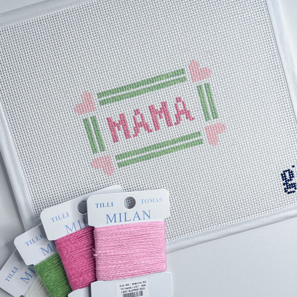Mama Mini Sign Canvas
