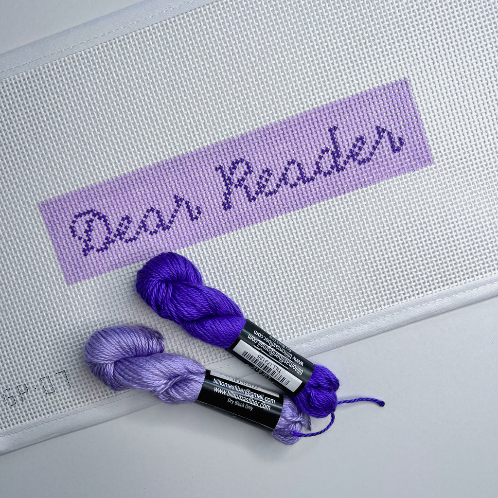 Dear Reader Bookmark Canvas