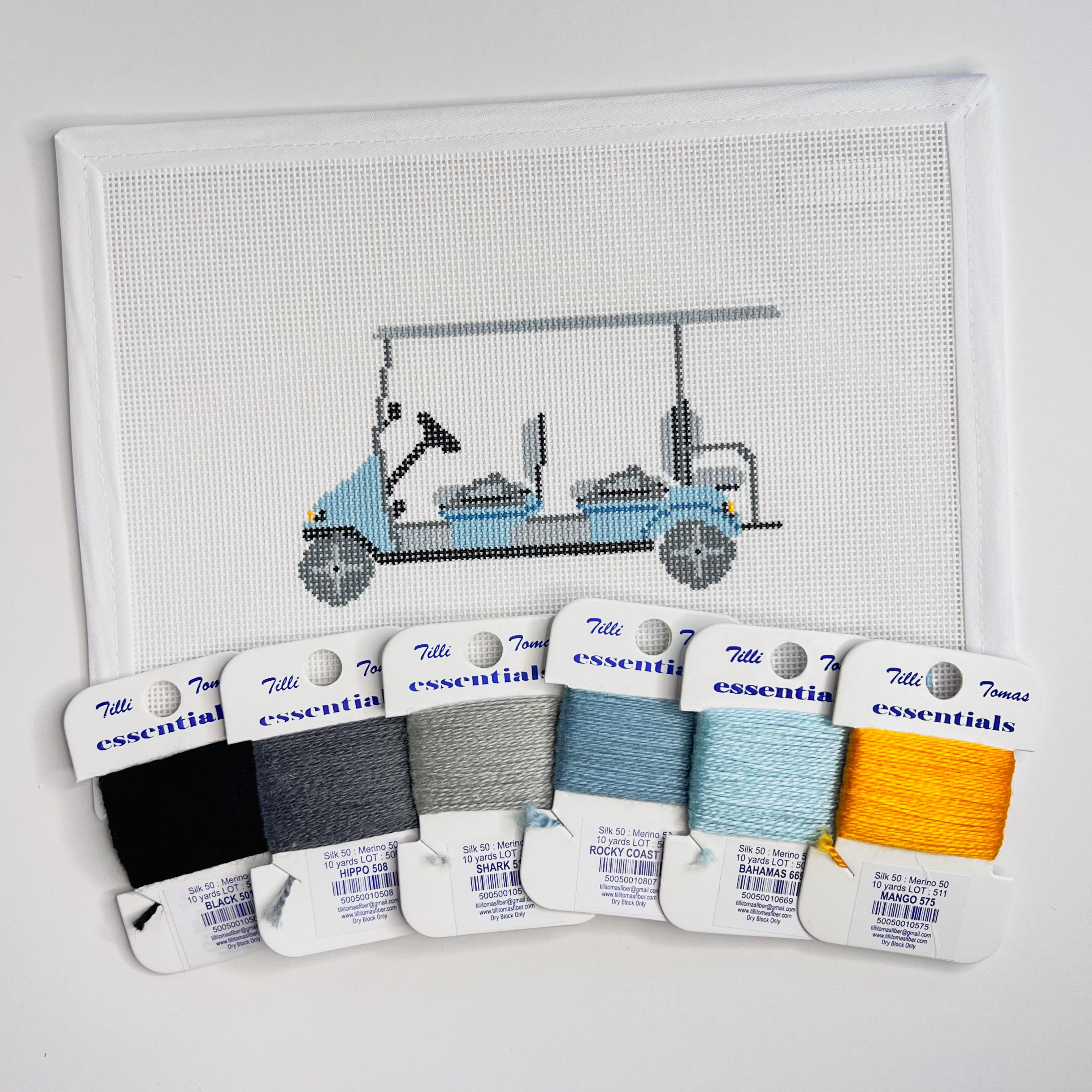 Golf Cart Canvas