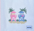 Beach Huts Canvas