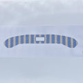 Blue Ticking Stripe Hanger Canvas