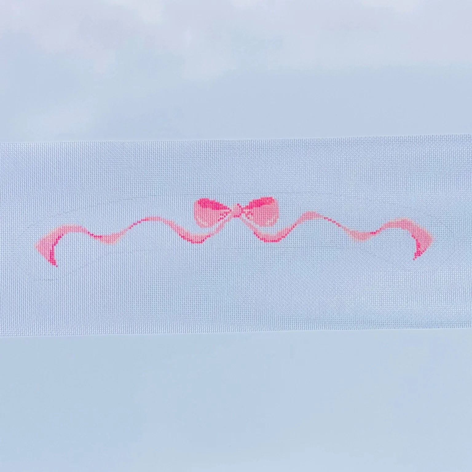 Pink Bow Hanger Canvas