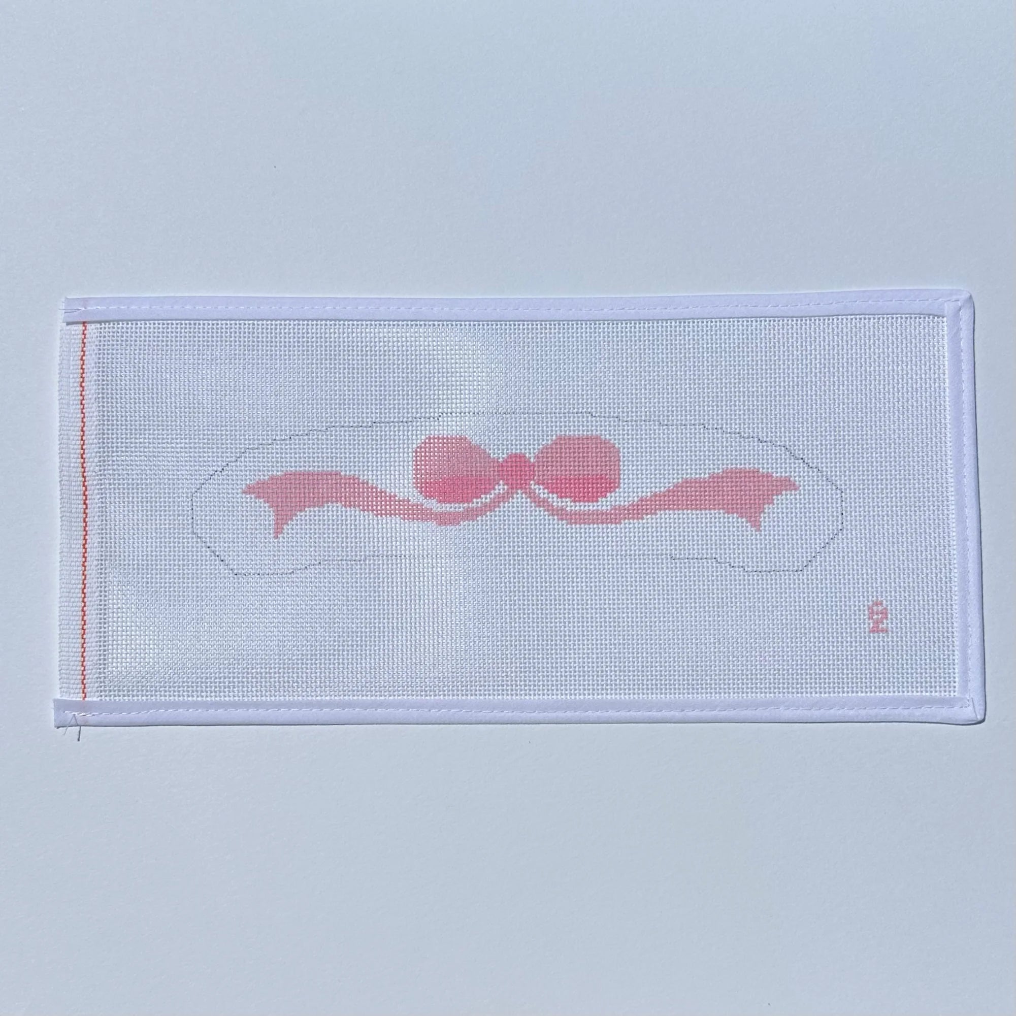 Pink Bow Baby Hanger Canvas