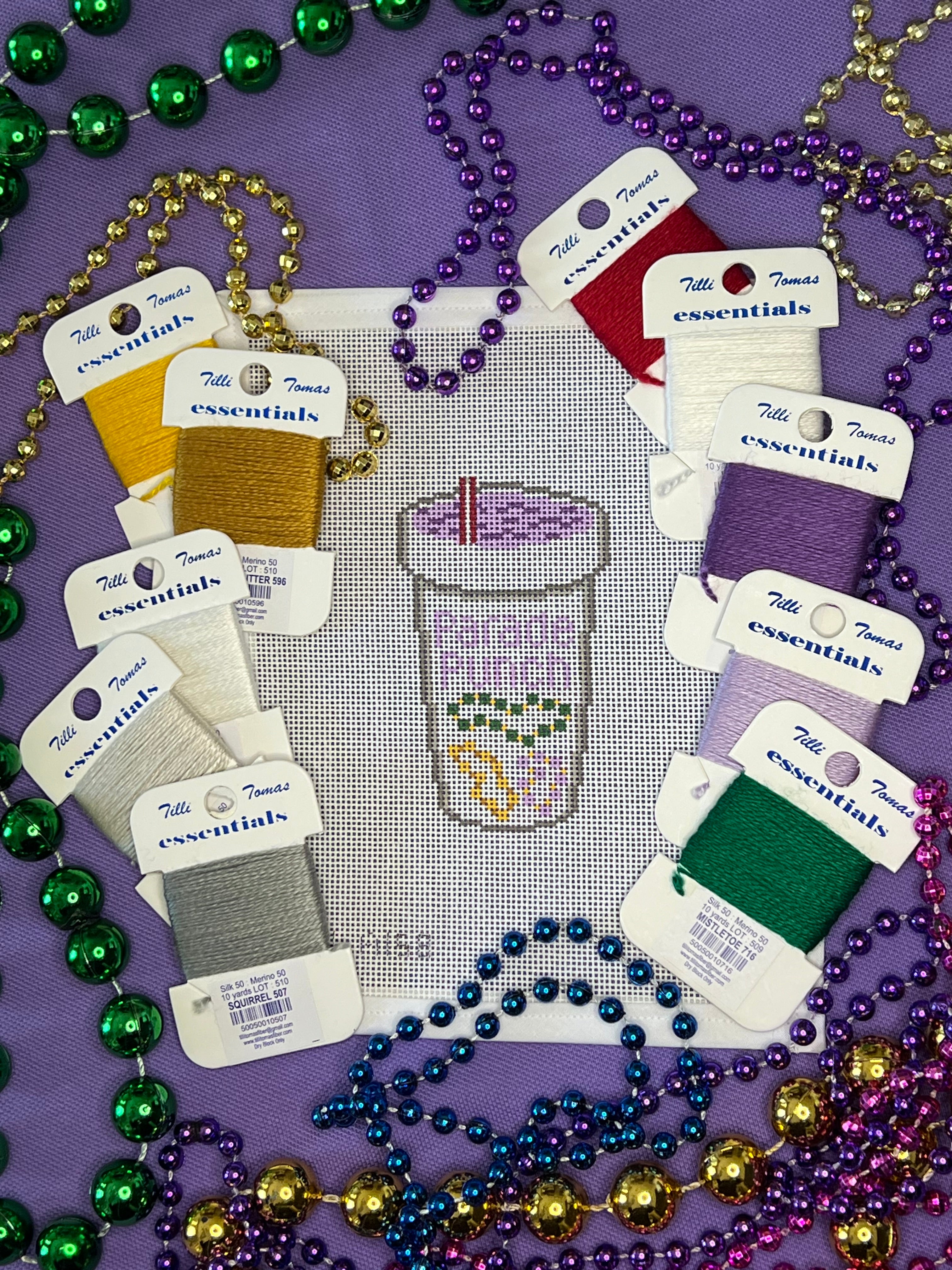 Mardi Gras Parade Punch Canvas