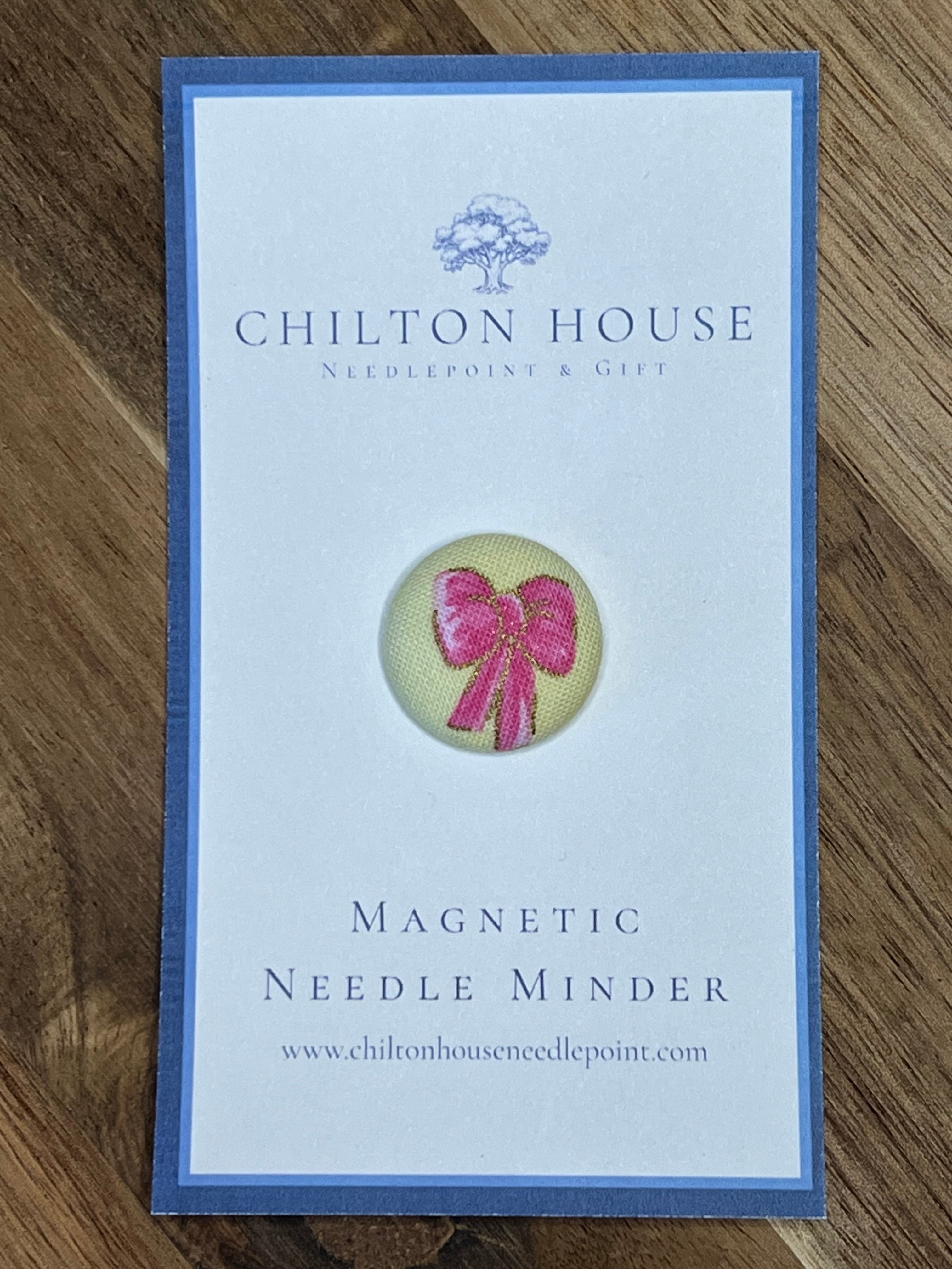 The Pink Bow Magnetic Needle Minder (Small)