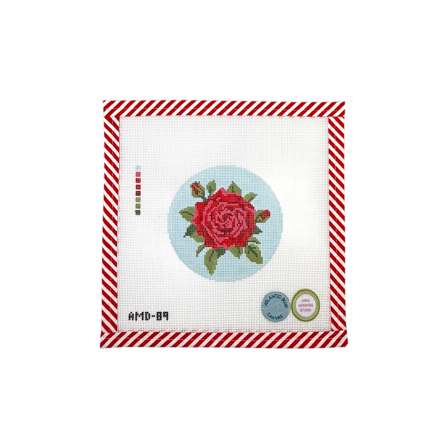 Flowers of the Bible: Rose Canvas