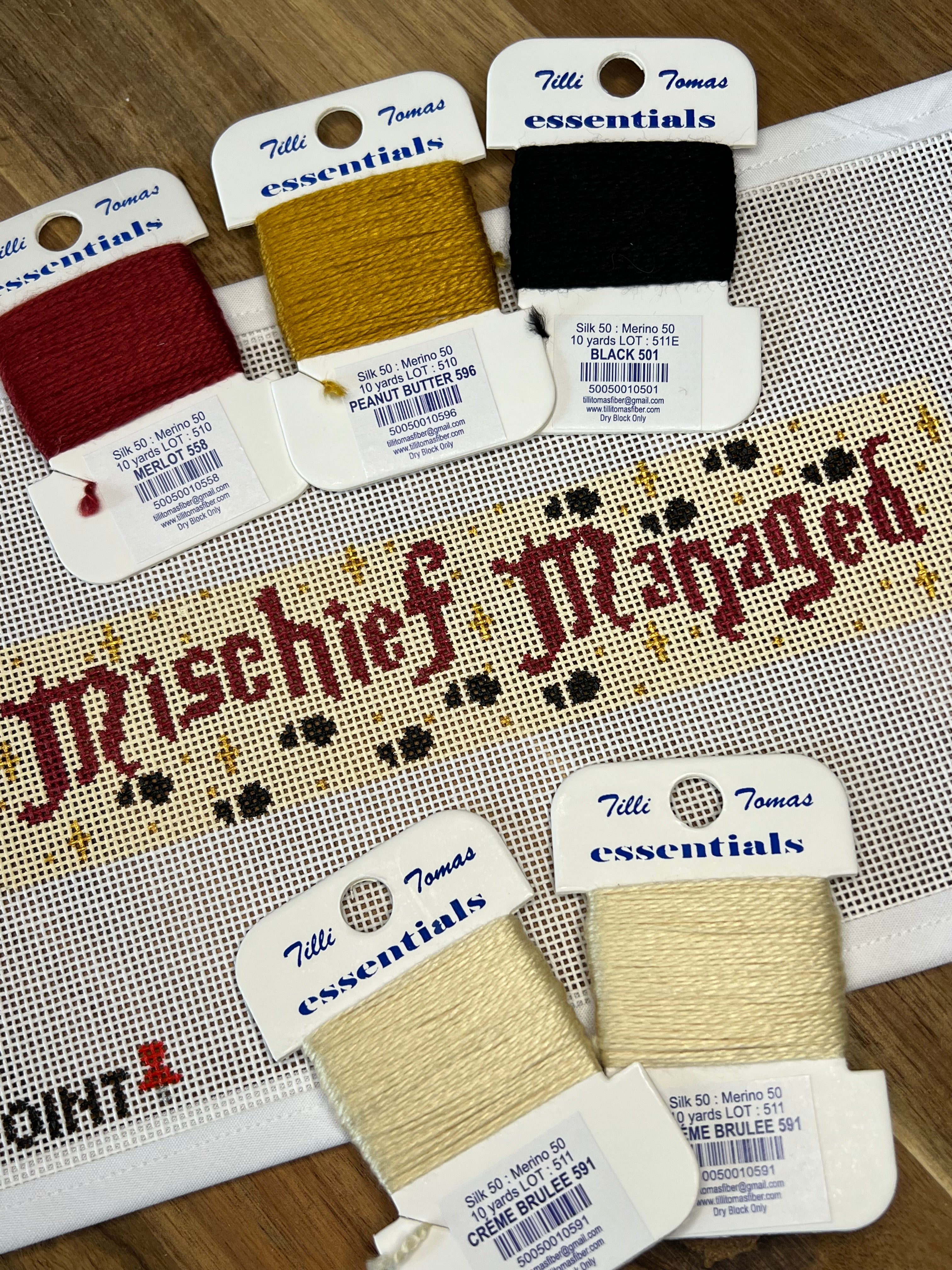 Mischief Managed Bookmark Canvas