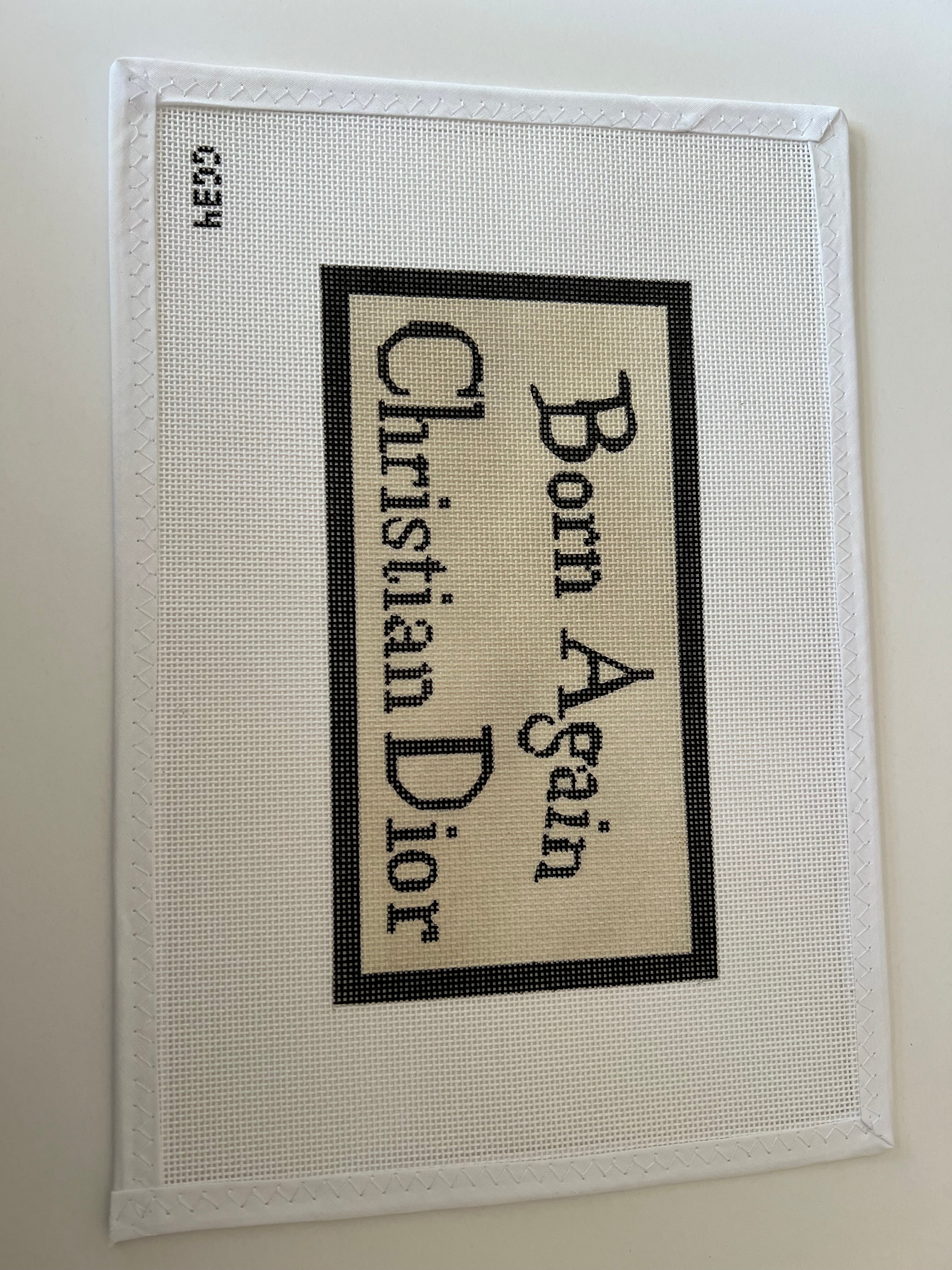 Born Again Christian Dior Canvas