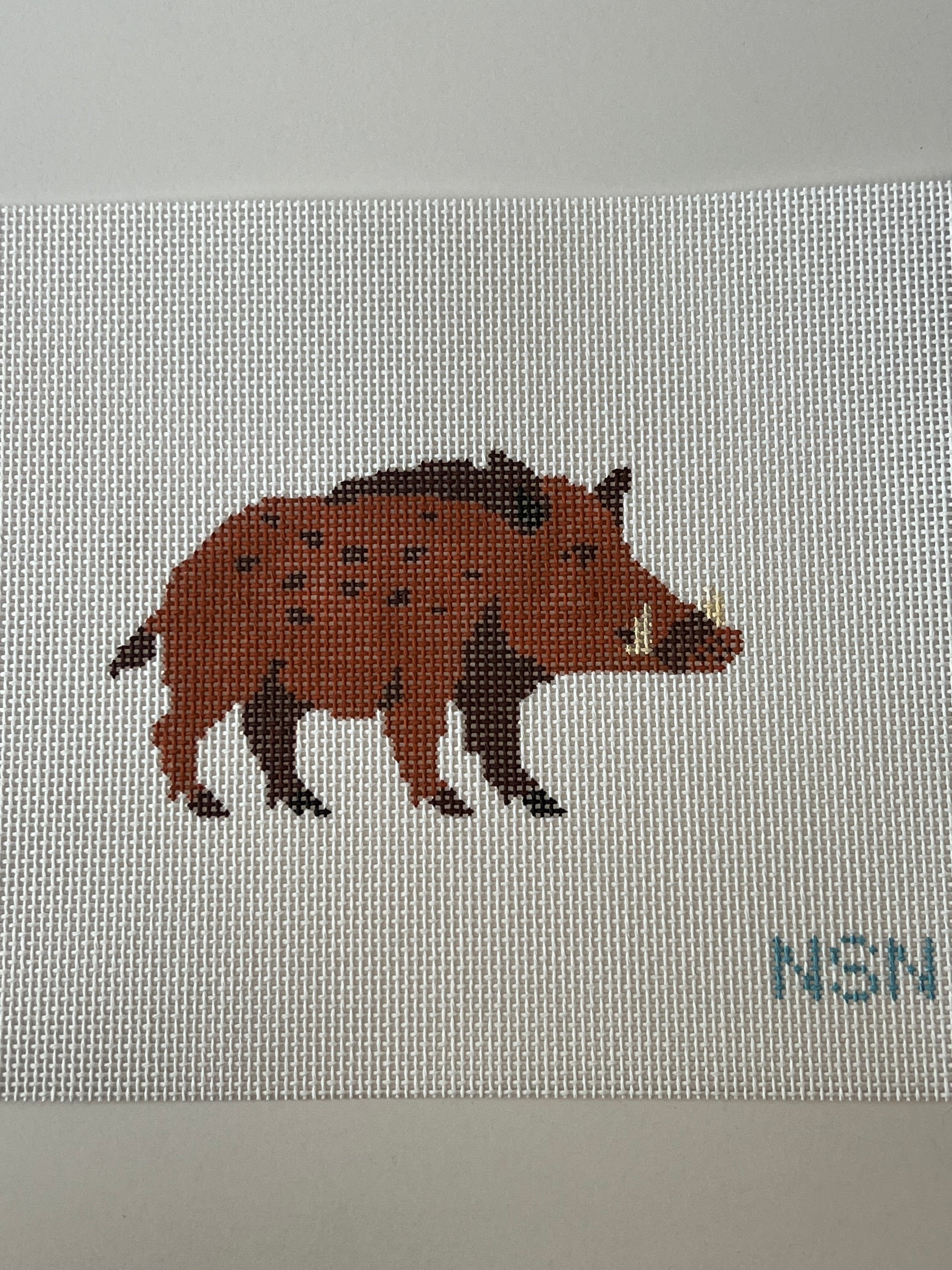 Wild Boar Canvas