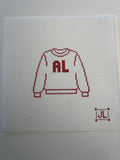 AL Alabama Sweatshirt Canvas