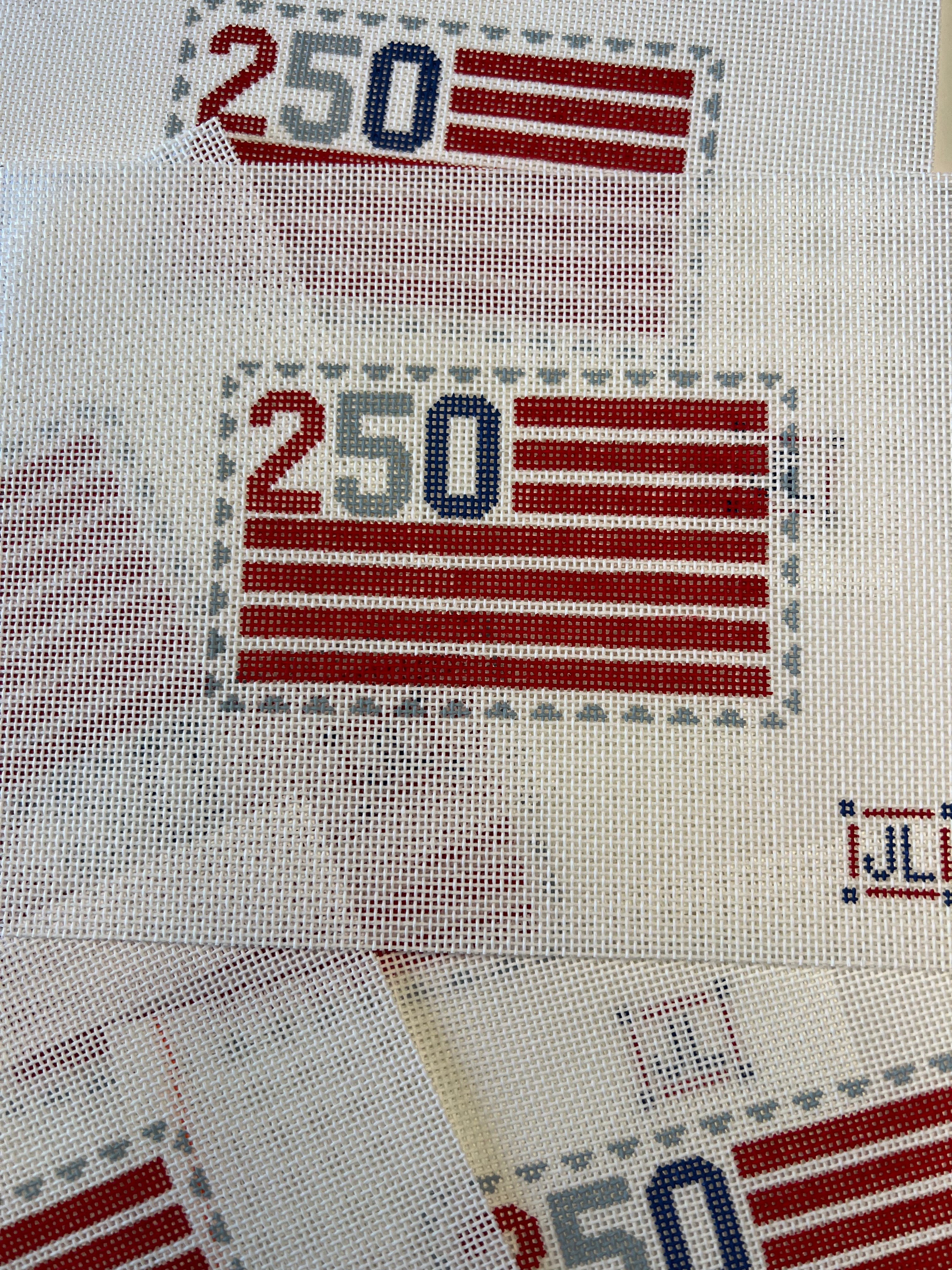USA 250th Anniversary Flag Canvas
