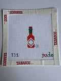 Tabasco Bottle Mini Canvas