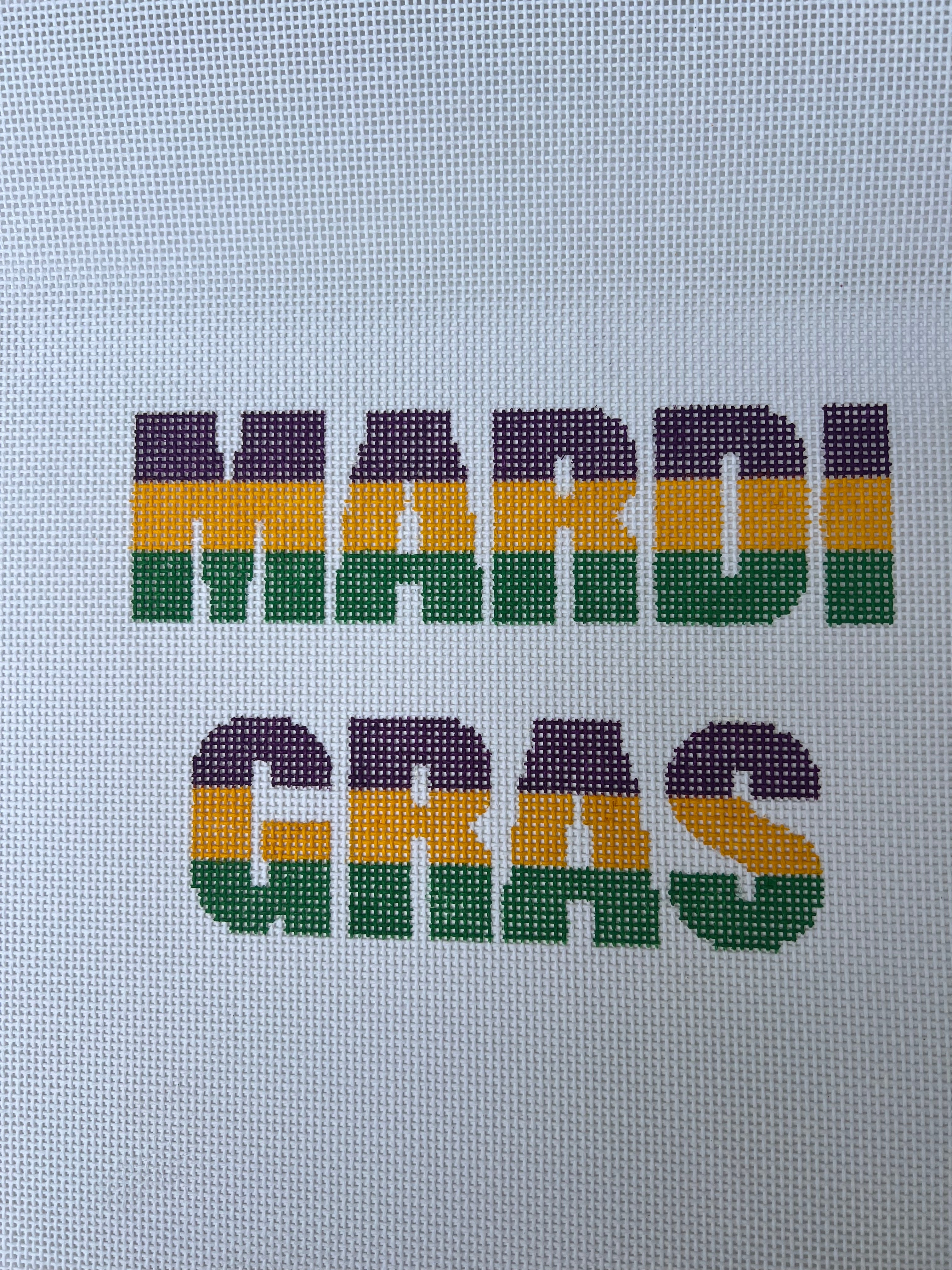 Mardi Gras Canvas