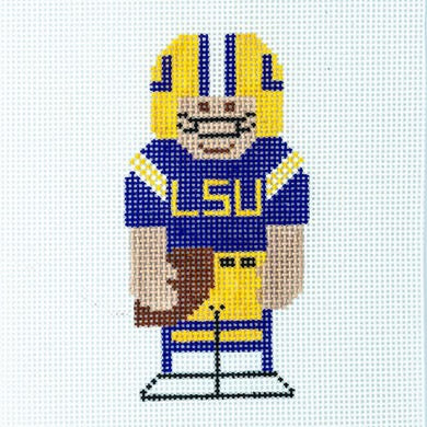 LSU Football Player Canvas