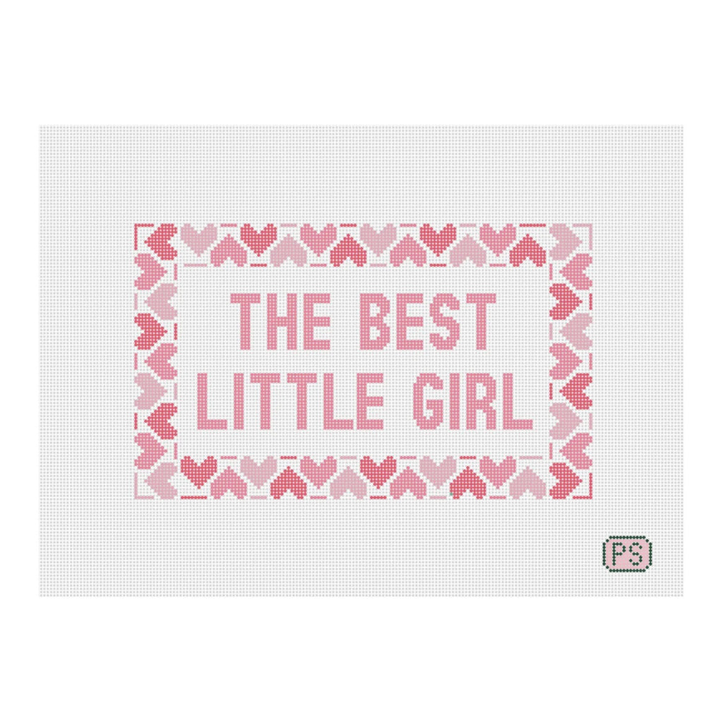 The Best Little Girl Canvas