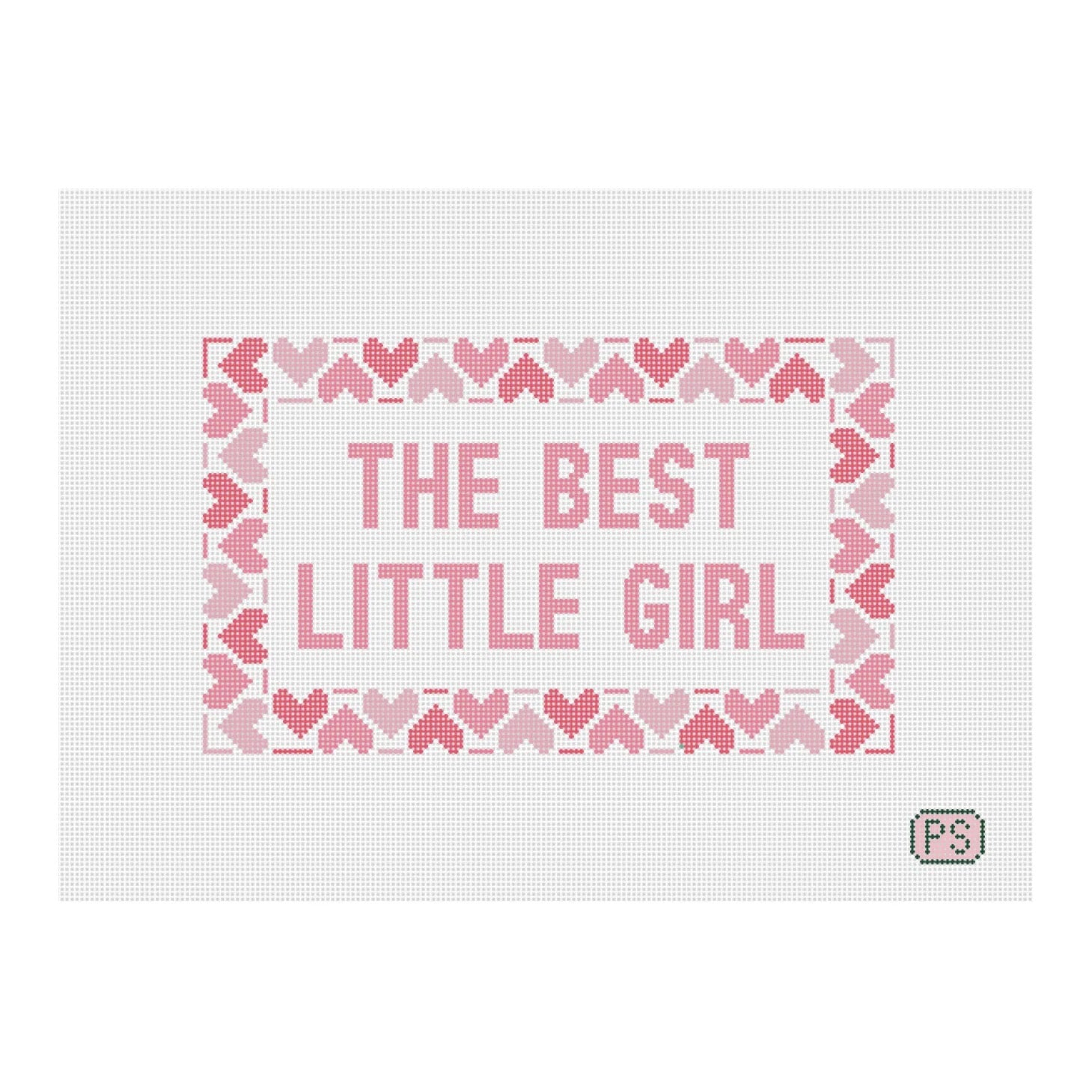 The Best Little Girl Canvas