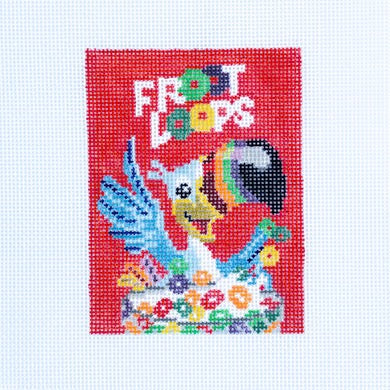 Fruit Loops Cereal Box Canvas