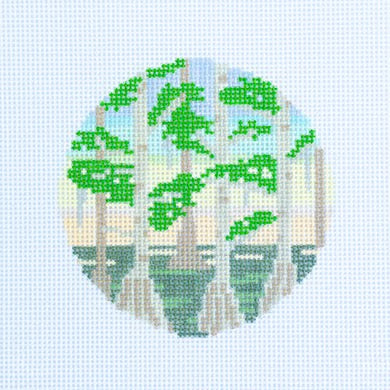 Cypress Trees Canvas