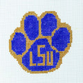 LSU Tiger Paw Canvas