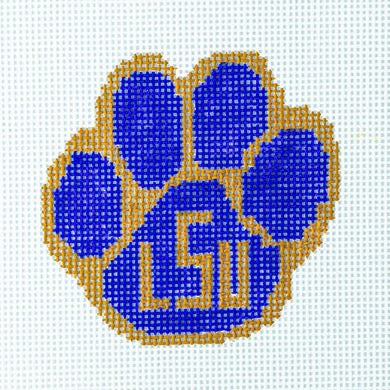 LSU Tiger Paw Canvas