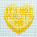 It's Not You It's Me Heart Canvas