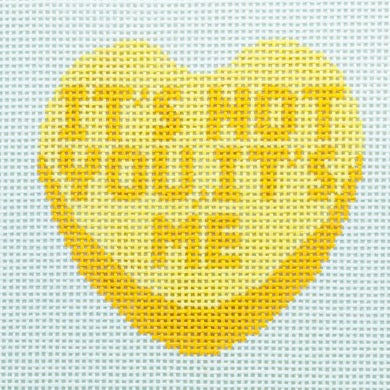 It's Not You It's Me Heart Canvas