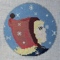 Snowflakes That Stay on Nose and Eyelashes Canvas