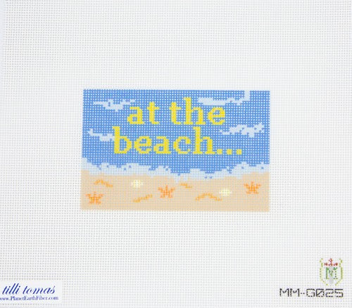 At the Beach Canvas