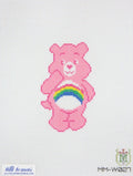Rainbow Care Bear Canvas