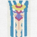 Lady on a Towel Canvas