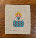 Rosebud Stitch It Angel Canvas