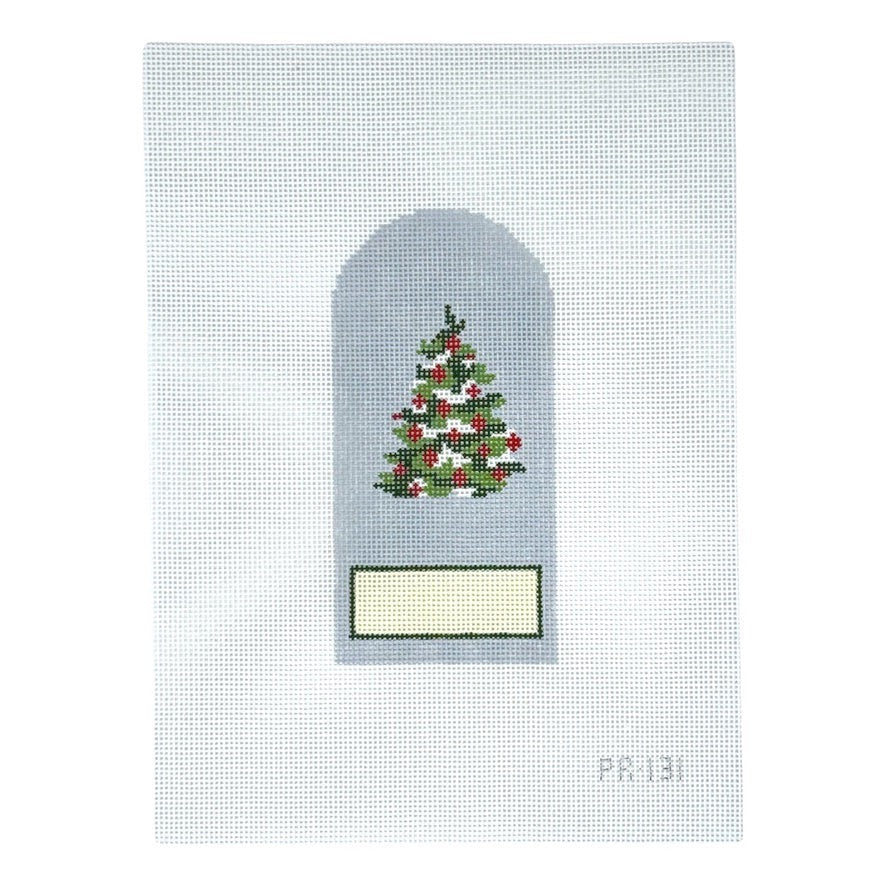 Christmas Tree Place Card Canvas