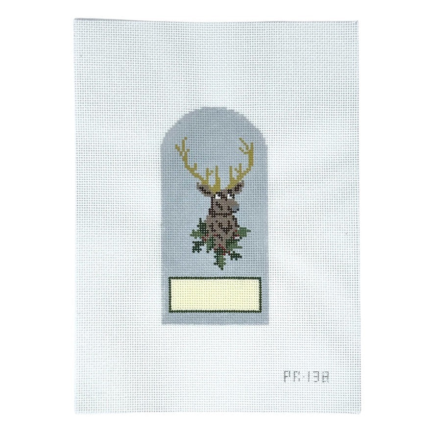 Christmas Stag Deer Place Card Canvas