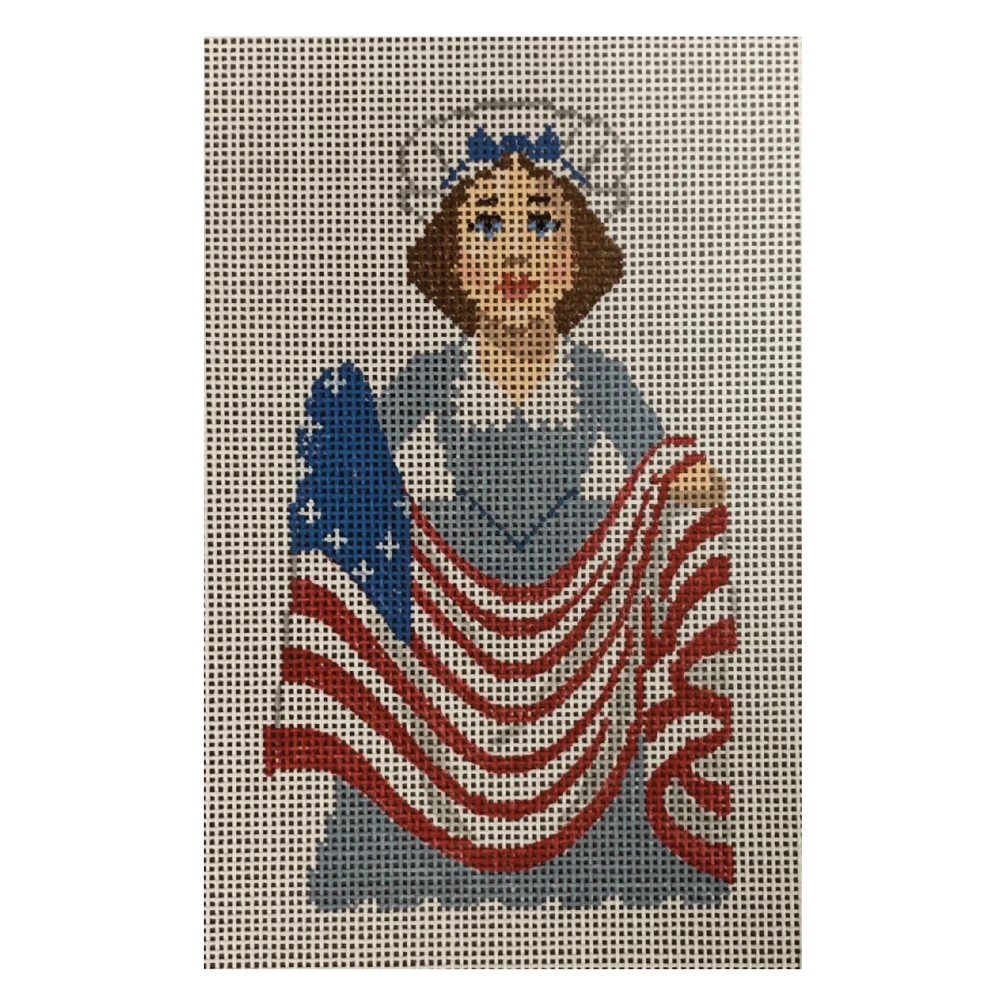 Patriotic Betsy Ross Canvas