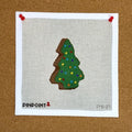 Brownie Christmas Tree Cake Canvas