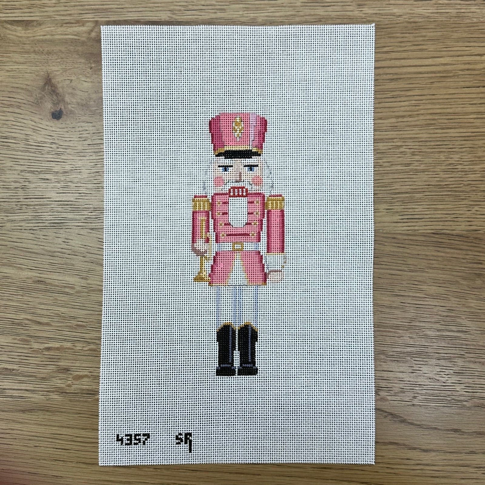 Pink Trumpeter Nutcracker (6.5") Canvas