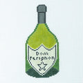 Dom Perignon Champagne Bottle Canvas