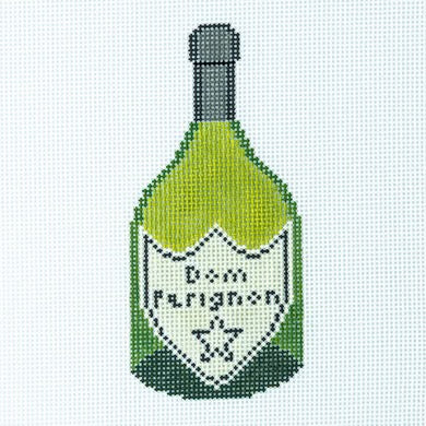 Dom Perignon Champagne Bottle Canvas
