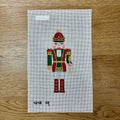 Red and Green King Nutcracker (6.5") Canvas
