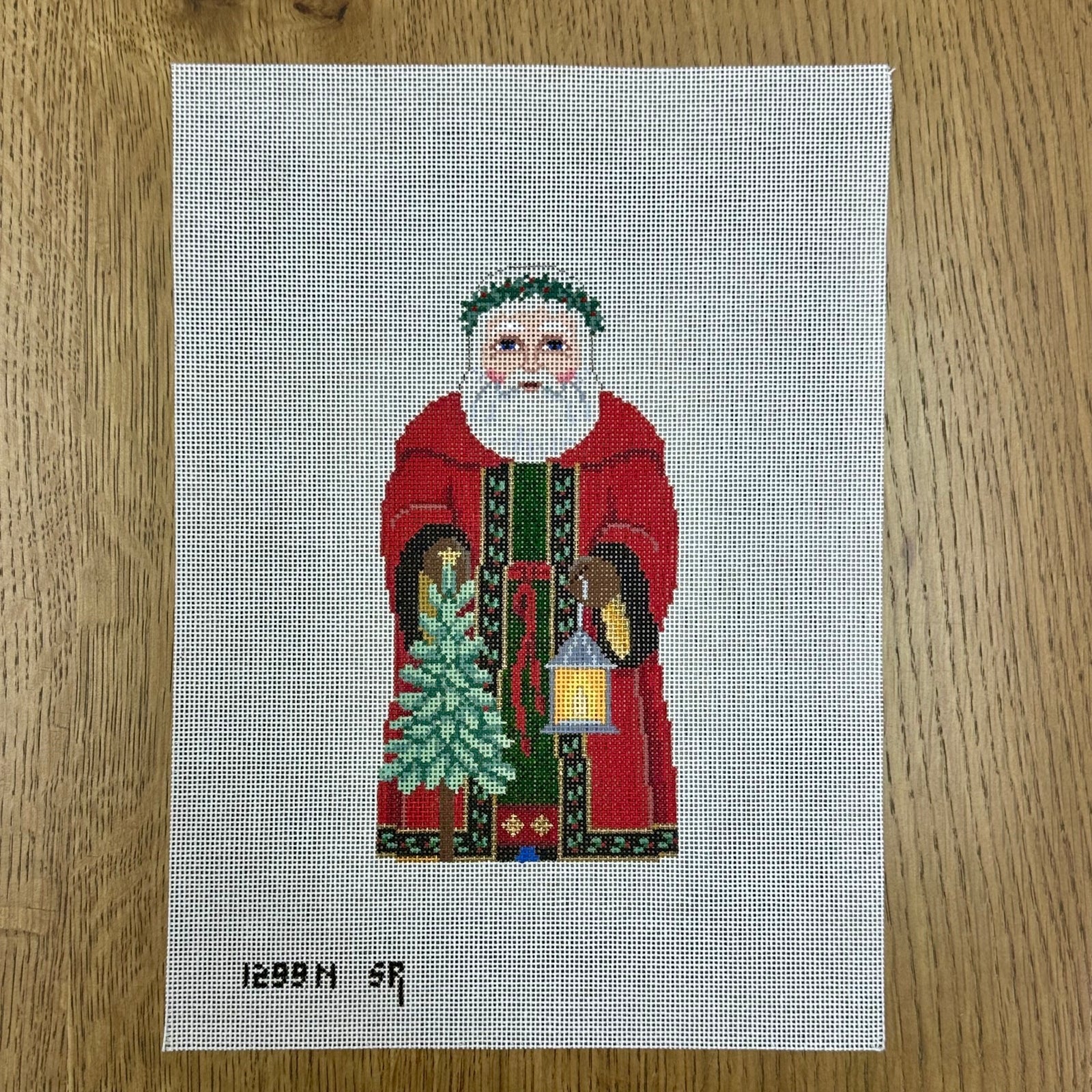 Pere Noel Santa Canvas
