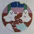 Ghosts Sorting Candy Canvas