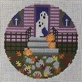 Ghosts Decorating Canvas
