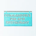 Commander's Palace Restaurant Sign Canvas