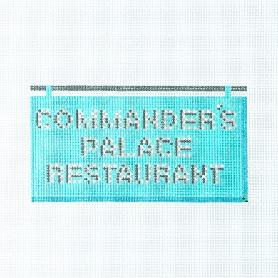 Commander's Palace Restaurant Sign Canvas