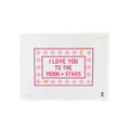 I Love You To The Moon and Stars Canvas