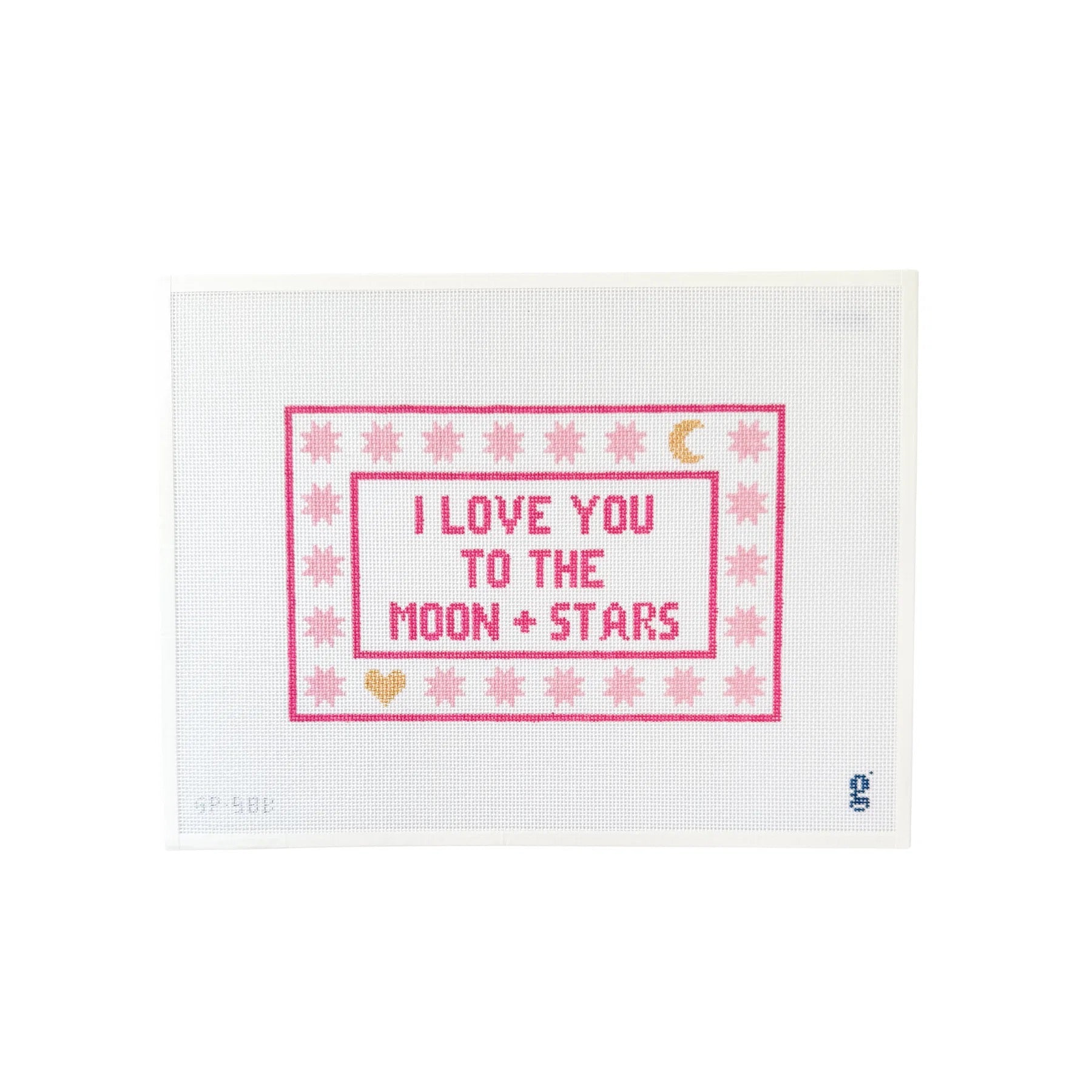 I Love You To The Moon and Stars Canvas