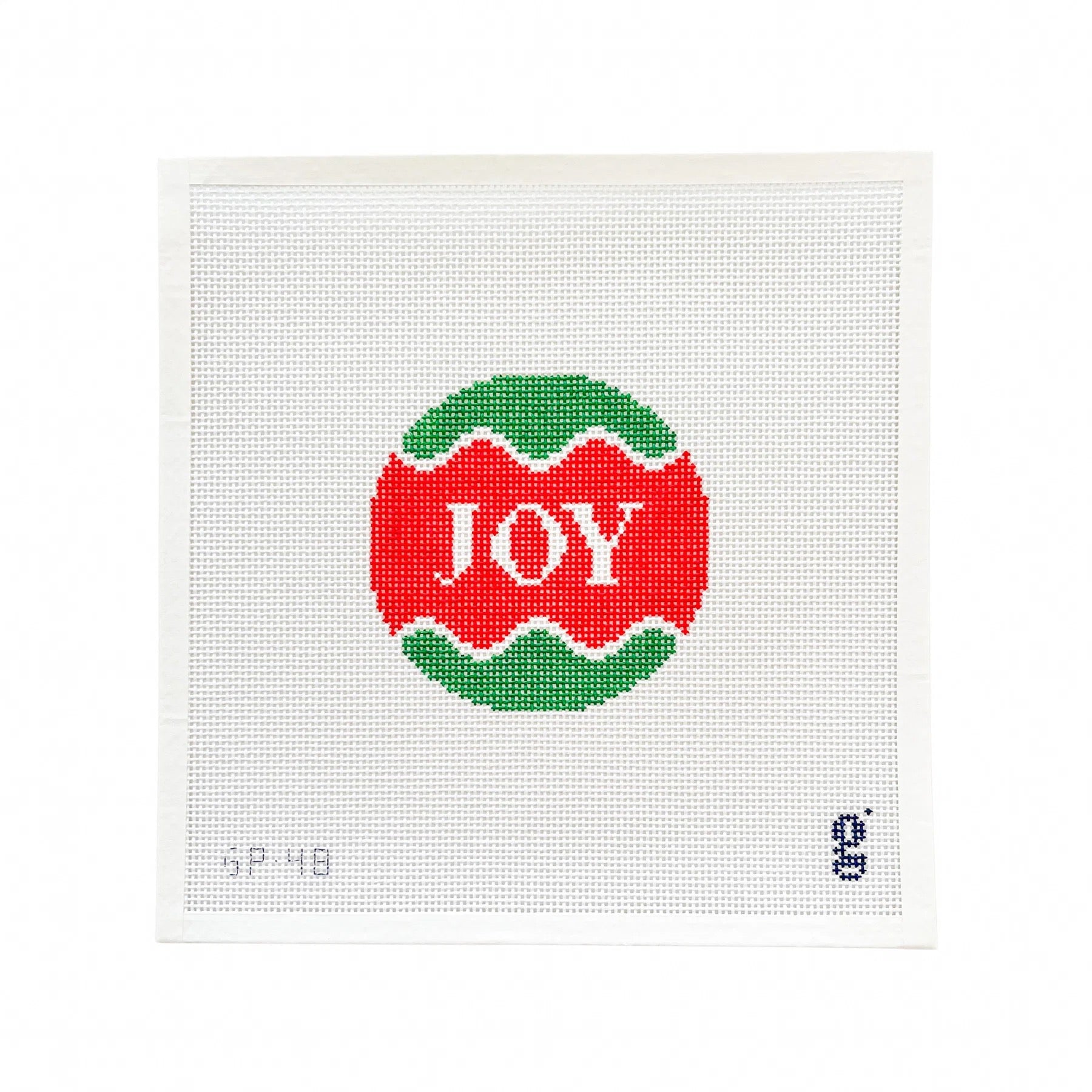 Joy Round Canvas
