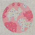 Animal Crackers Round Canvas