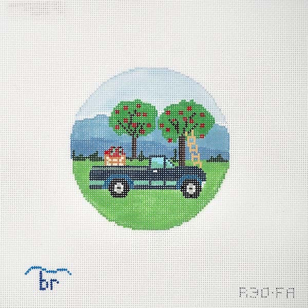 Four Seasons: Fall Apple Picking Canvas