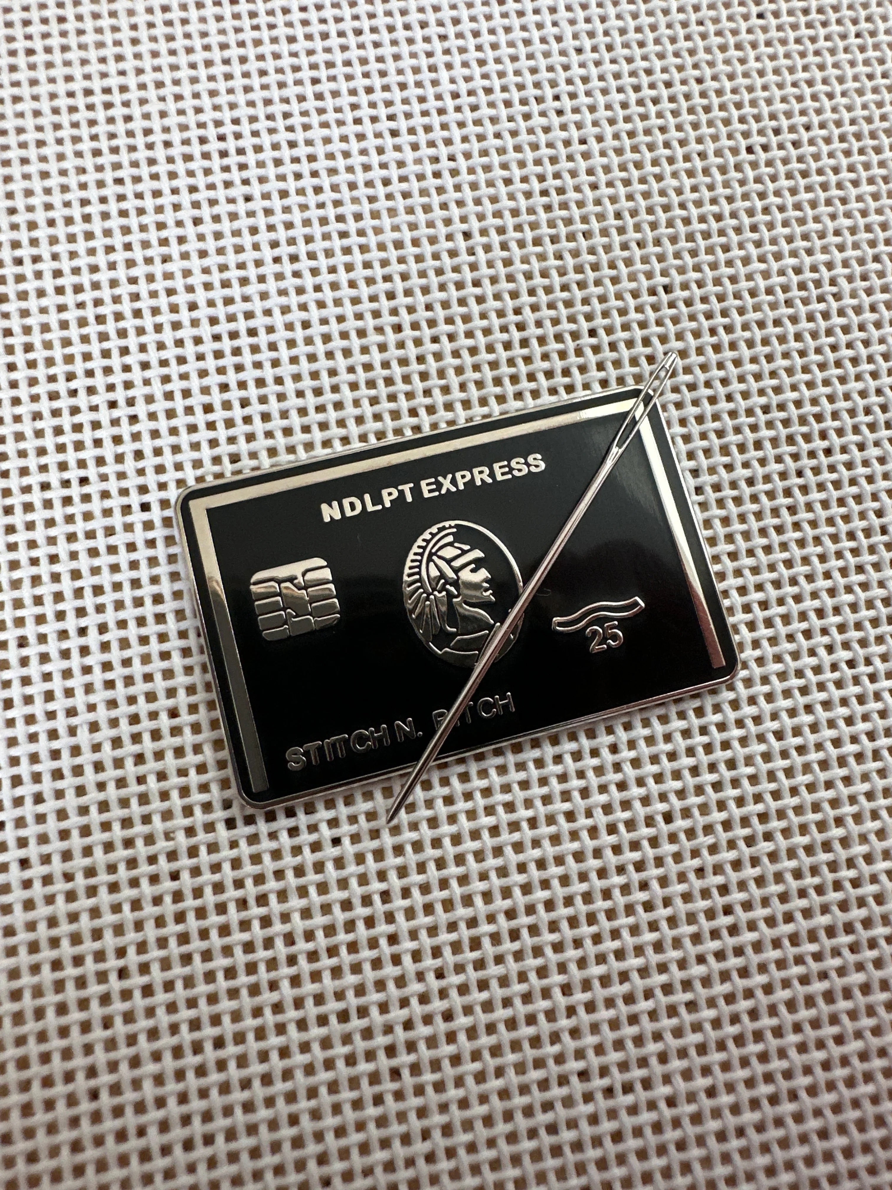 Black Card American Express NDLPT Express Stitch N Bitch Needle Minder